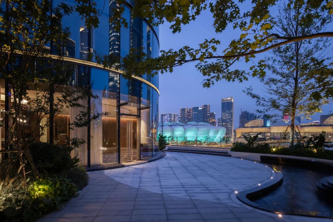 硬核奥体!小莲花100多米,壹号院的"杭州顶级朋友圈"开放了