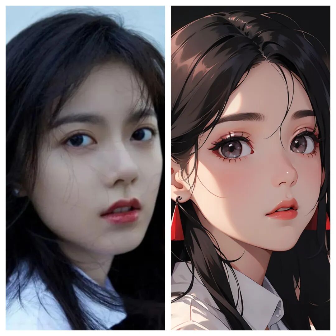 使用AI绘画工具，1分钟生成动漫头像