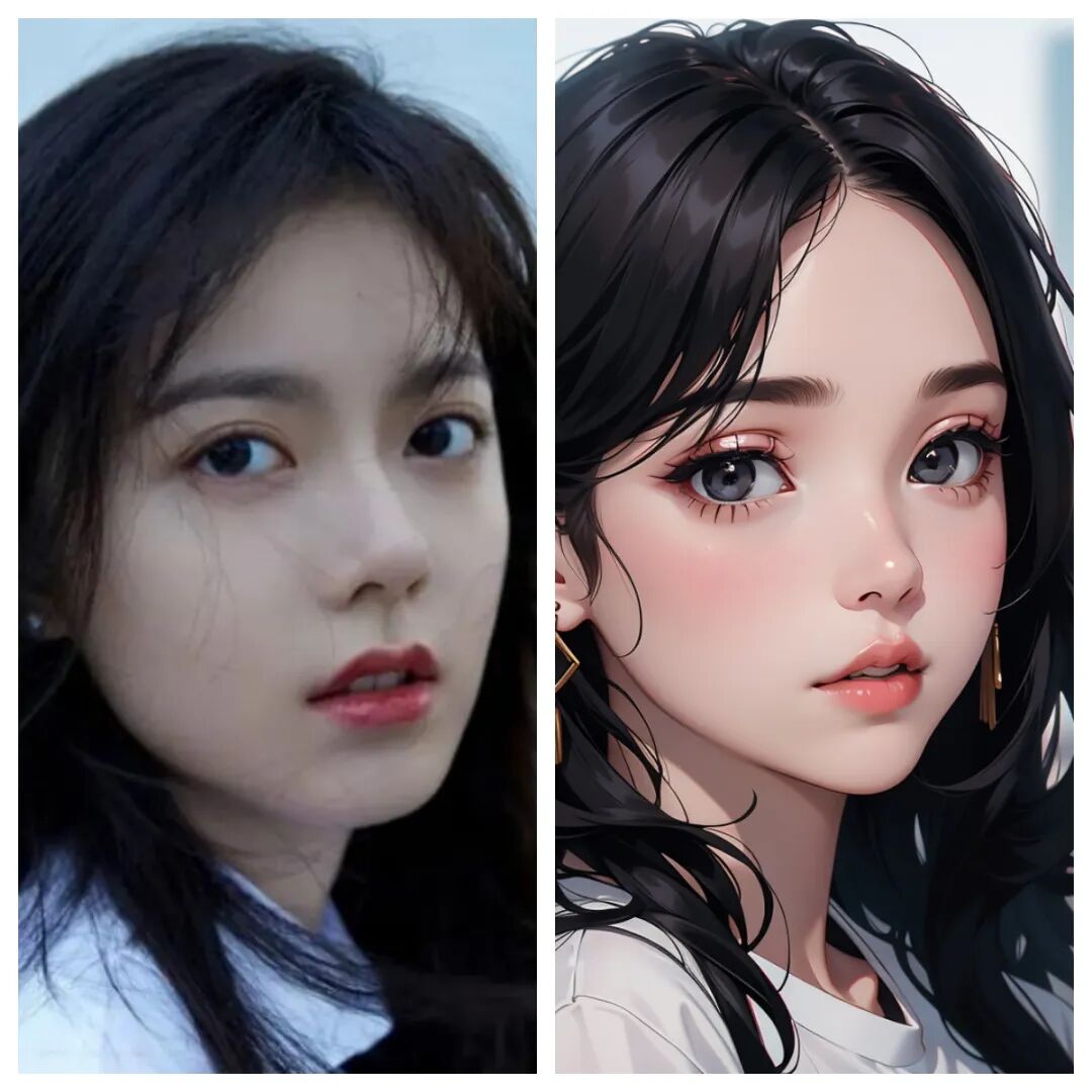 使用AI绘画工具，1分钟生成动漫头像
