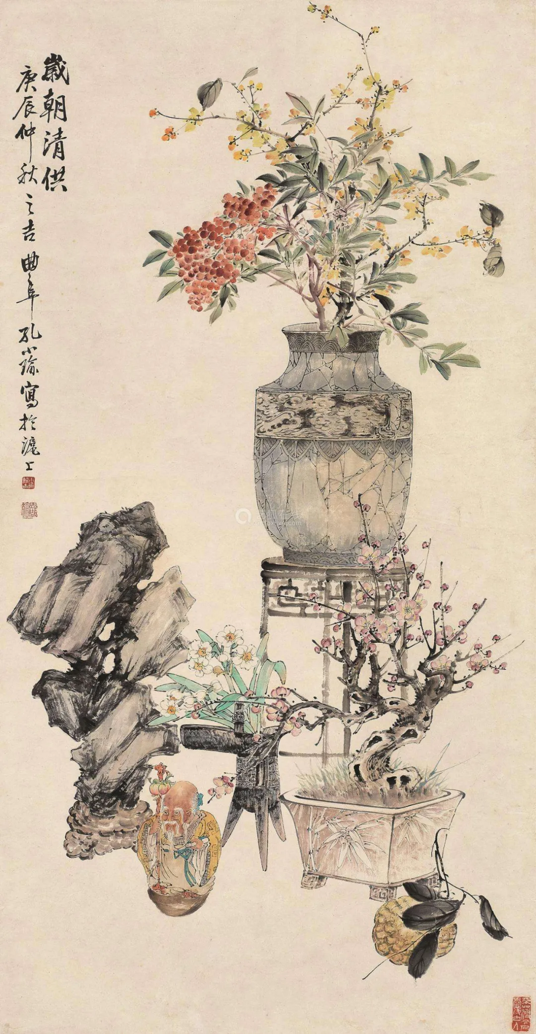 【采薇专栏】案头清供,插花中的“君子之心” 【采薇专栏】案头清供,插花中的“君子之心”