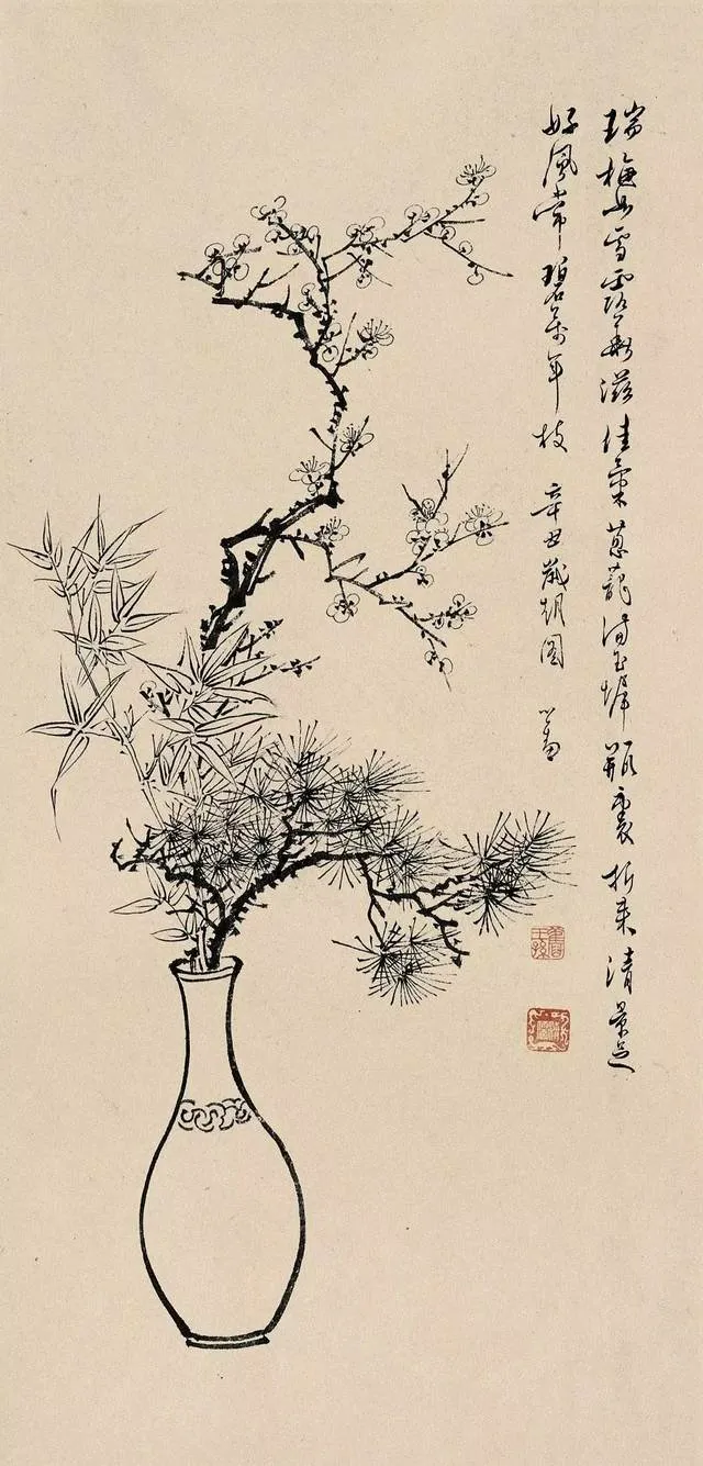 【采薇专栏】案头清供,插花中的“君子之心” 【采薇专栏】案头清供,插花中的“君子之心”