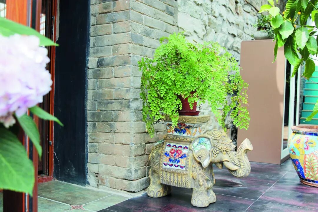 花園布置中的點睛之筆