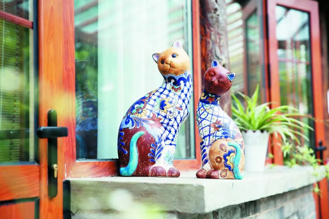 花園布置中的點睛之筆