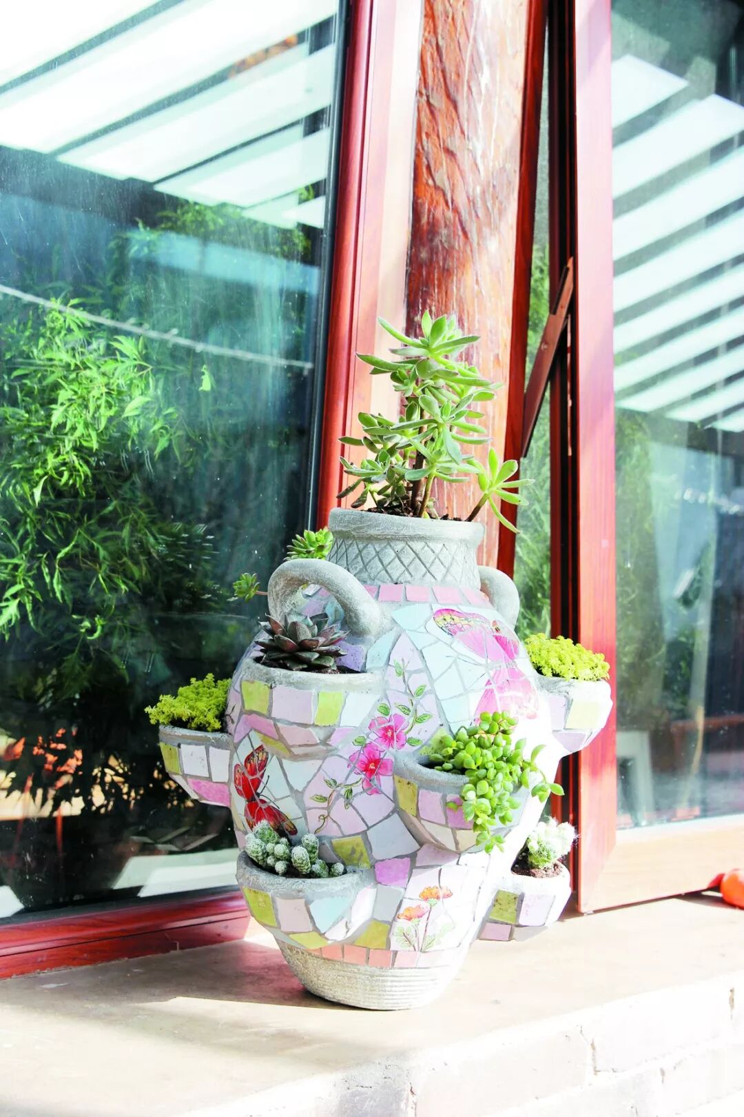 花園布置中的點睛之筆