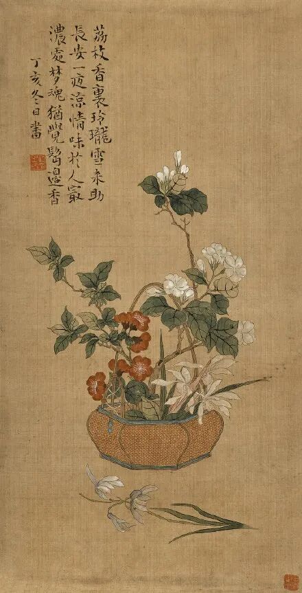 小暑神清夏日长，座接花茵一院香