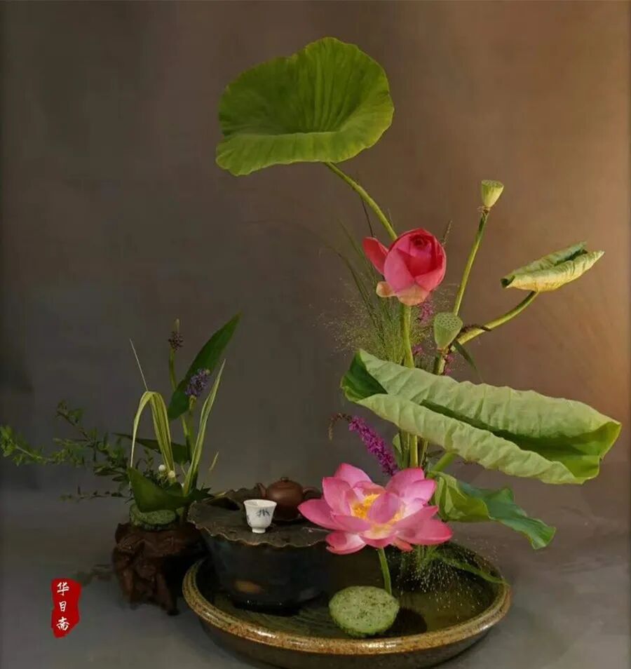 只记花开不记年—苏梅邨插花艺术欣赏