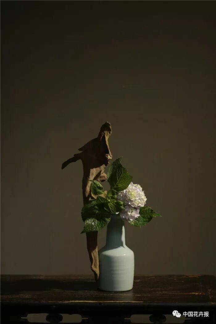  立秋之際 插花與瓷器更配哦！