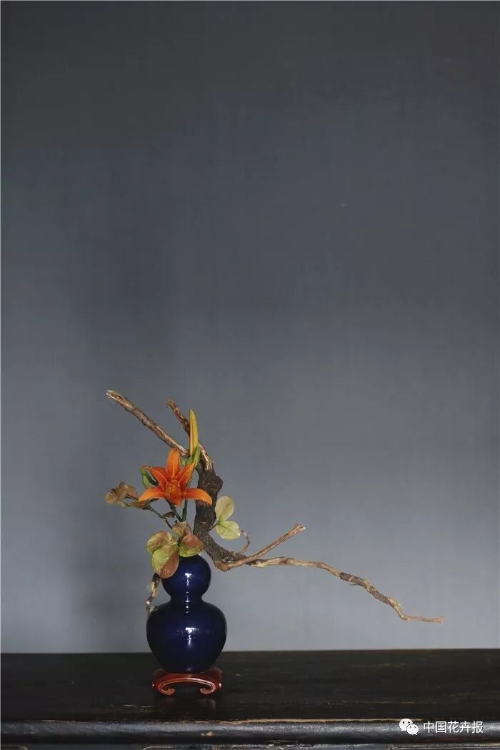  立秋之際 插花與瓷器更配哦！