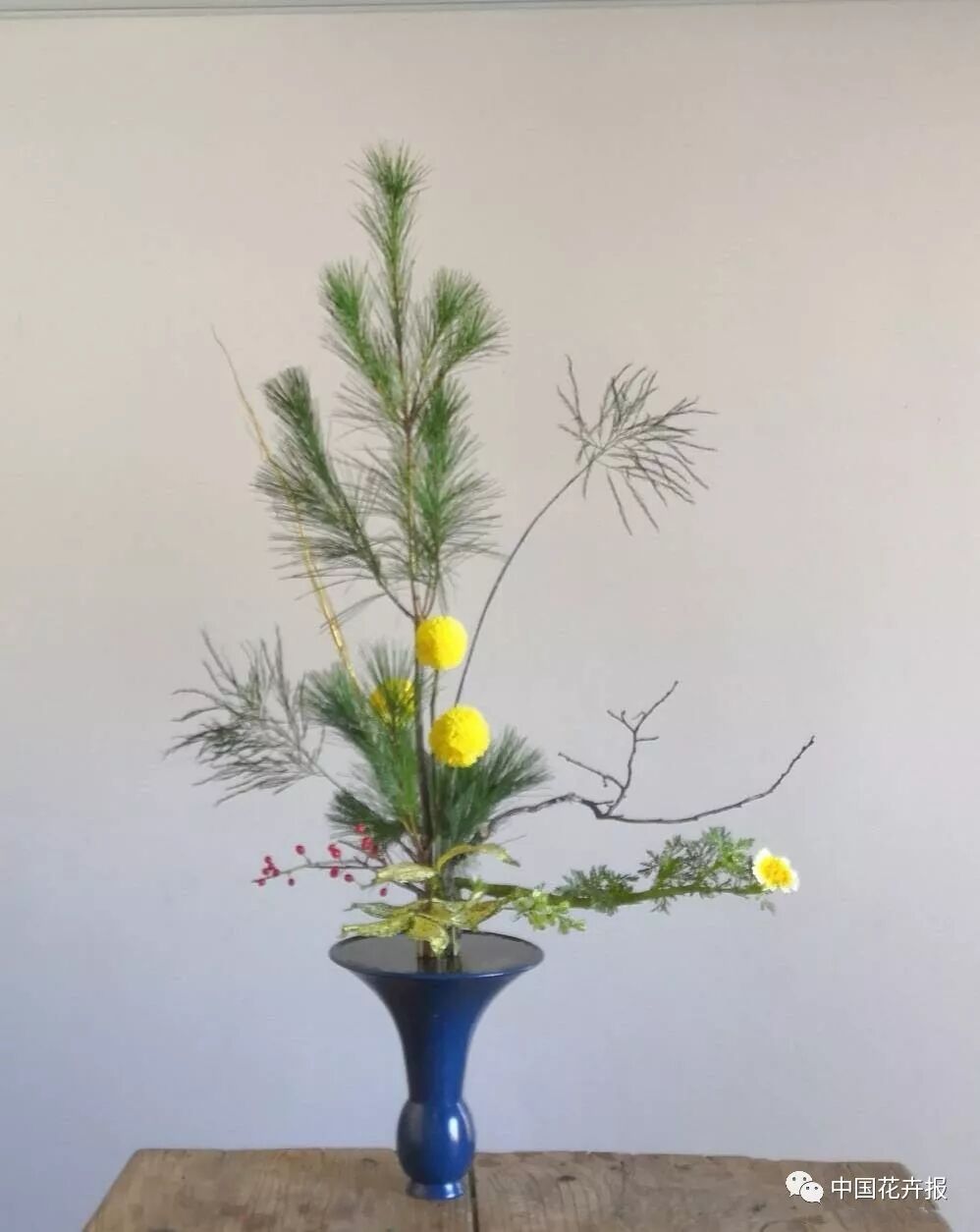 秋日插花 楓、桂、菊各有古意 