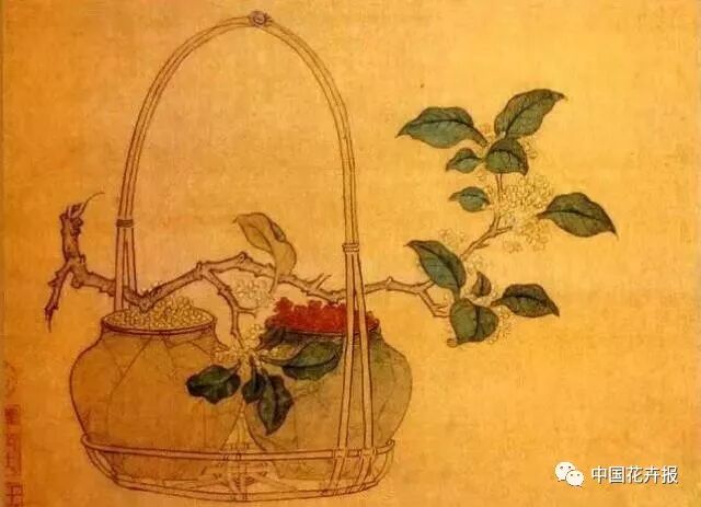 秋日插花 楓、桂、菊各有古意 