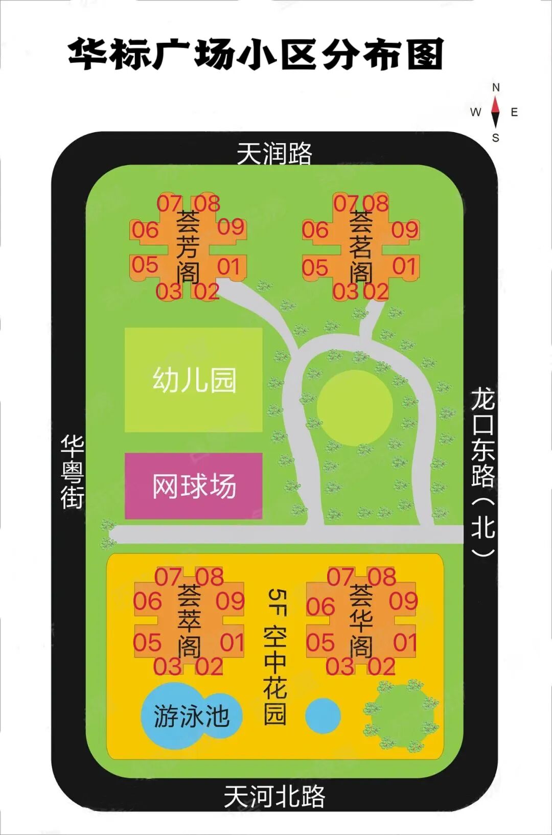 天河北二手房小区，华标广场小区选房指南！