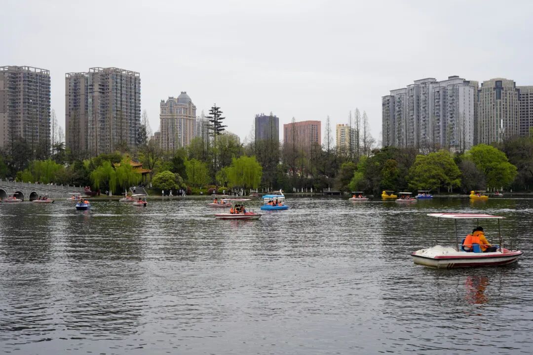 四月，来逍遥津公园赴春日之约~