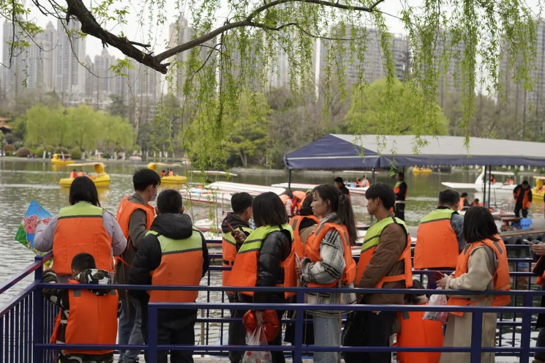 四月，来逍遥津公园赴春日之约~