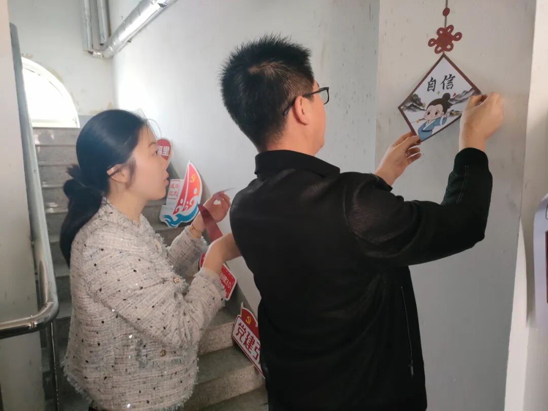 "河东院落治理3.0"项目~打造特色楼门"福"文化