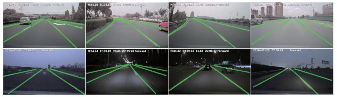 车道线检测方法的一些近期论文的图56