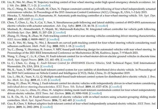 面向自动驾驶：四轮独立驱动/转向电动汽车配置与控制综述与展望的图51