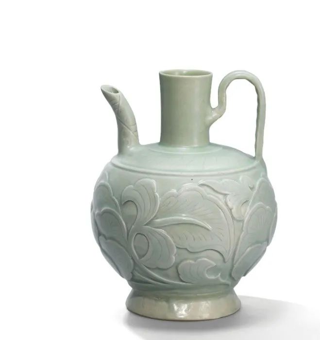 中国古美術品、耀州窑刻花鳥小口四系花瓶、 中国古美術品、耀州窑刻花鳥小口四系花瓶、 - メルカリ