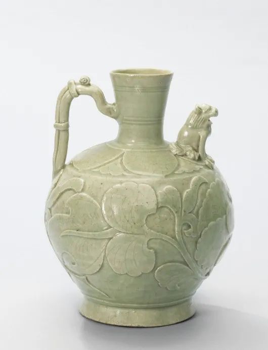 中国古美術品、耀州窑刻花鳥小口四系花瓶、 中国古美術品、耀州窑刻花鳥小口四系花瓶、 - メルカリ