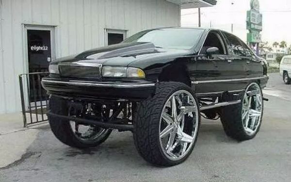 山寨轮毂——用生命在装酷