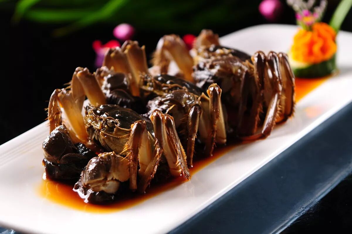 反正正宗的熟醉蟹在这里.