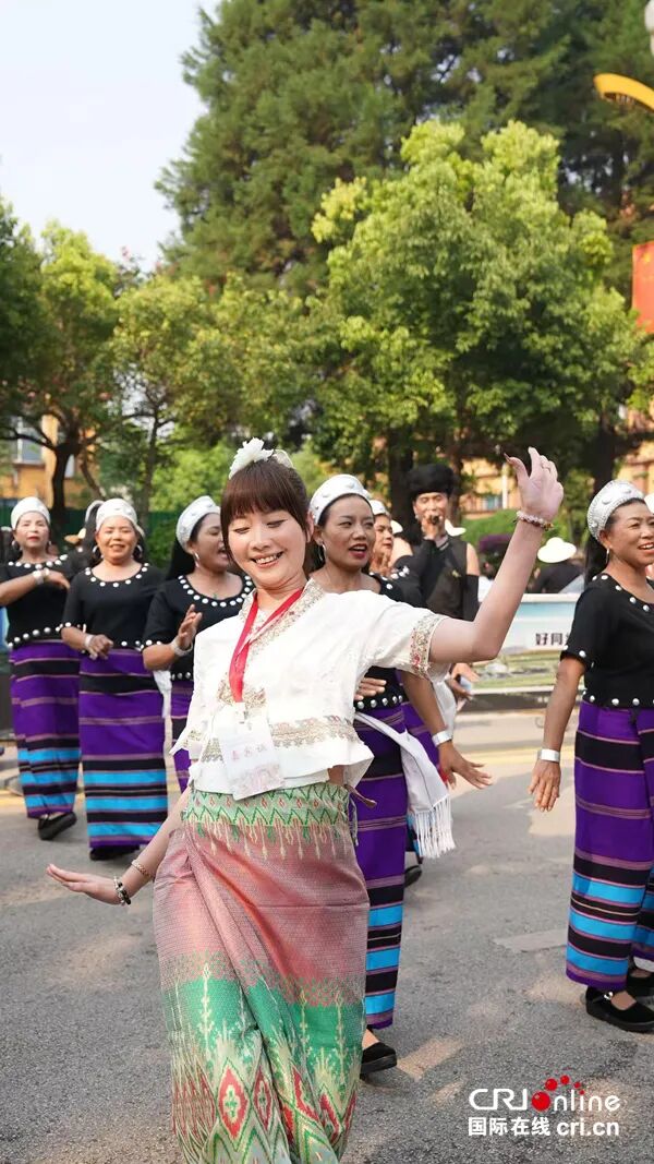 台湾青年来到临沧耿马，与当地各族民众共庆傣历新年（组图）_fororder_3