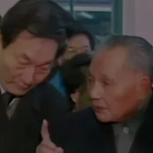 罕见视频：邓小平教诲朱镕基，朱镕基直点头