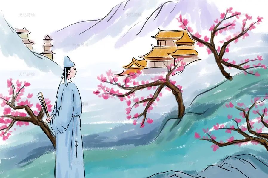 描写春日桃花盛放的诗句