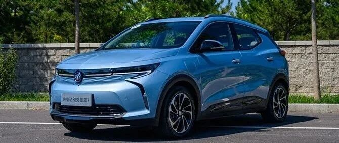 天生更来电——试驾纯电动别克微蓝7