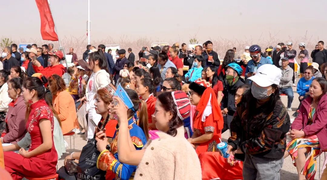 温宿县柯柯牙镇第四届杏花节开幕