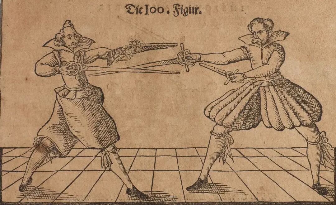 michael hundt 是一名来自德国的击剑大师,他撰写了名为「剑杆上的新