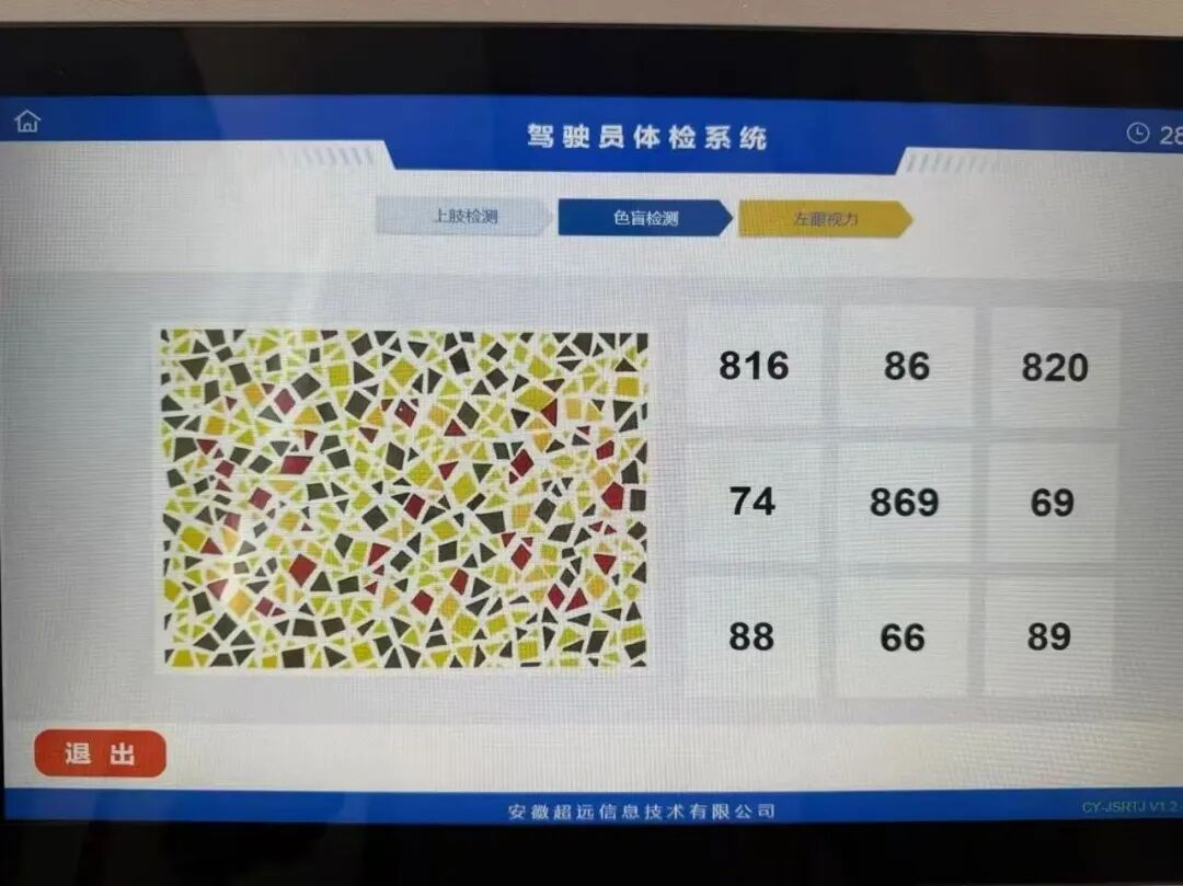 Hefei Driver's License Color Blindness Test ： AI Fails Viral Chart