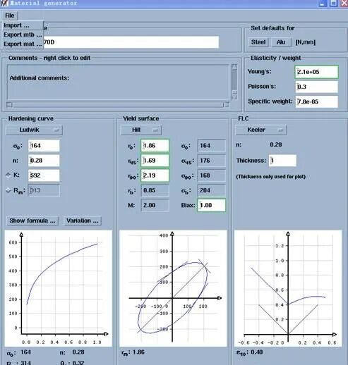Autoform材料库的创建方法与设置 附Autoform材料库下载的图4