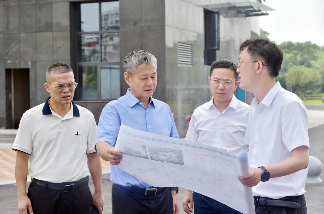 严华专题调研重大项目建设情况(图1)