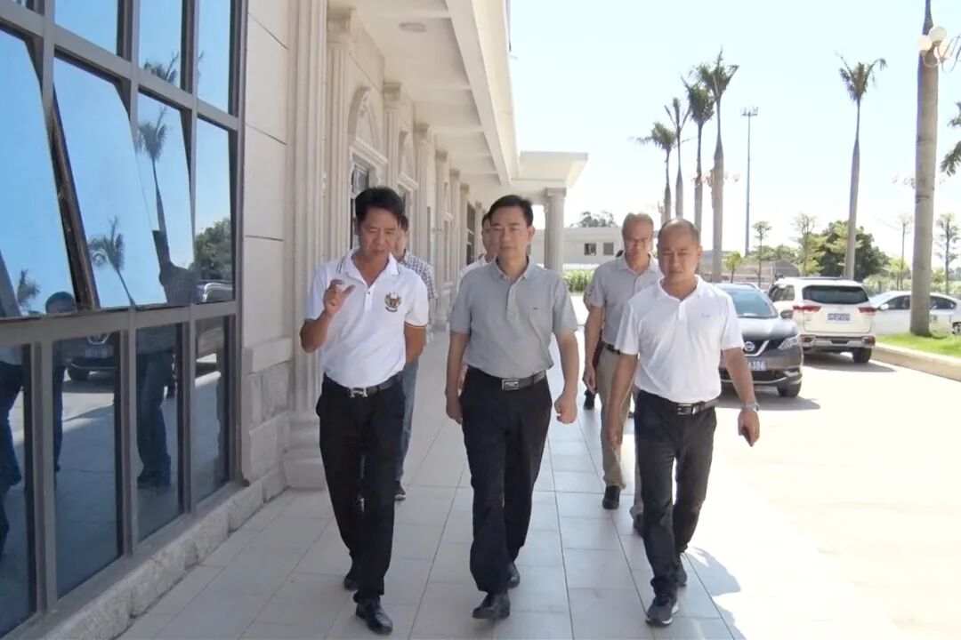 林军到我县生态科技城检查指导企业项目建设推进情况