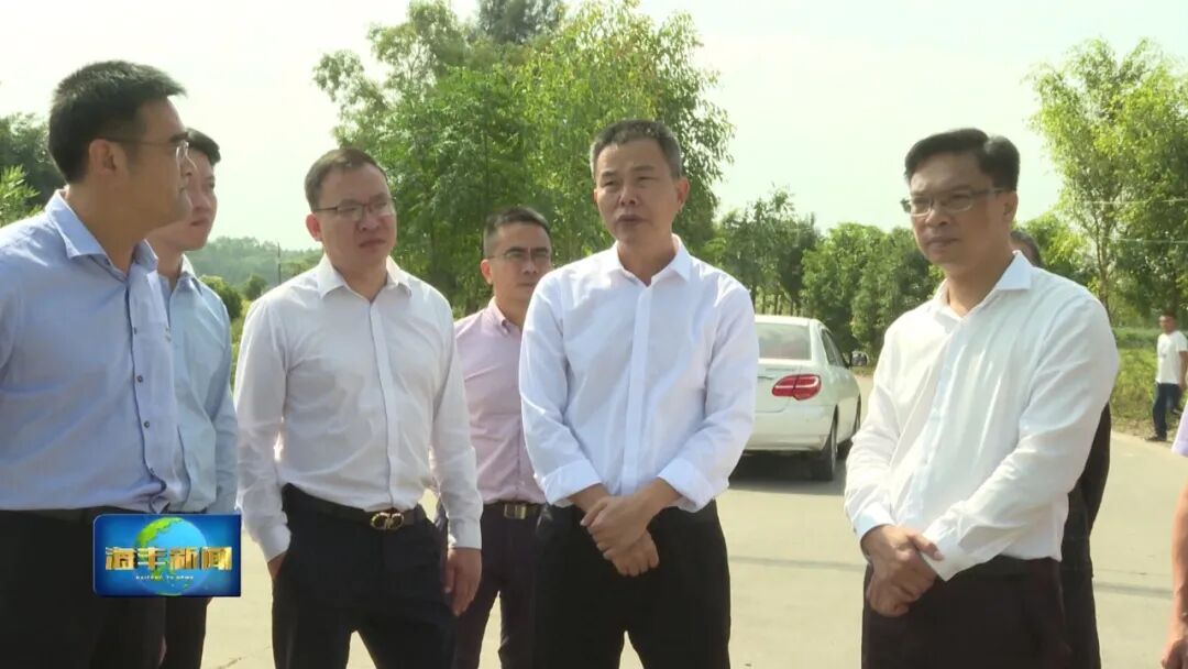 范秉康督导"四好农村路"建设及危桥改造工作