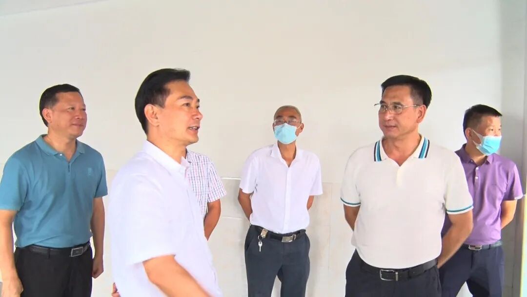 林军到我县调研指导学前教育"5080"攻坚工作和秋季开学防疫工作_海丰