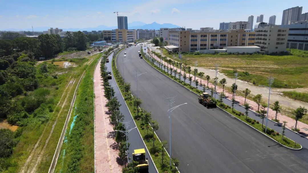 【直击民生项目】海丰:北四环路八月底可通车 便民出行助振兴_海丰县