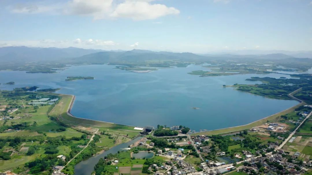 灵川县公平乡水库图片