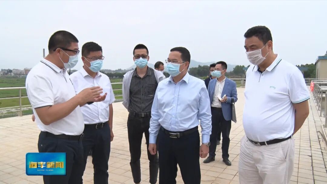 周小壮到海丰县开展巡河工作