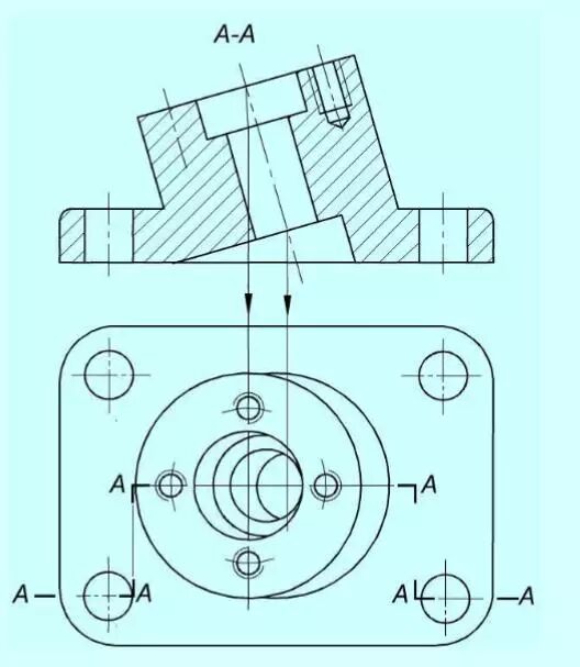 机械制图中的各种简化画法，提高你的绘图水平，赶紧来看看吧！的图9