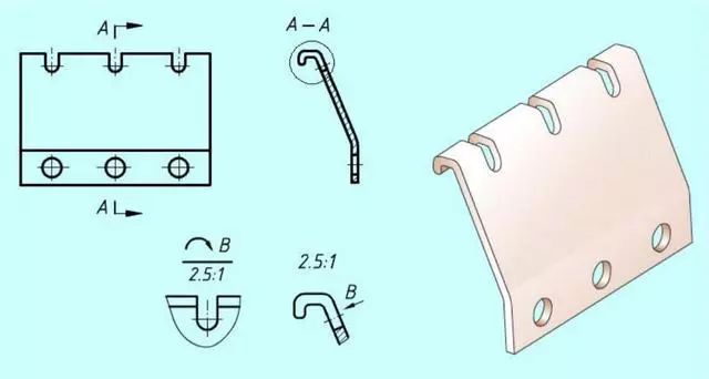 机械制图中的各种简化画法，提高你的绘图水平，赶紧来看看吧！的图2
