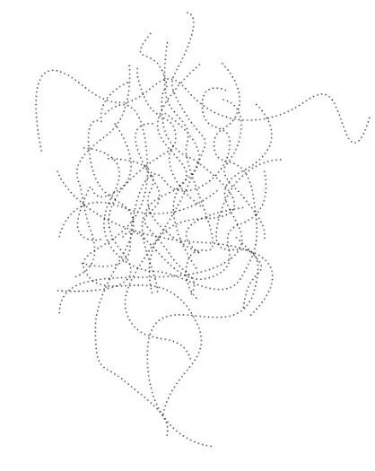 ps教程点线化人像特效