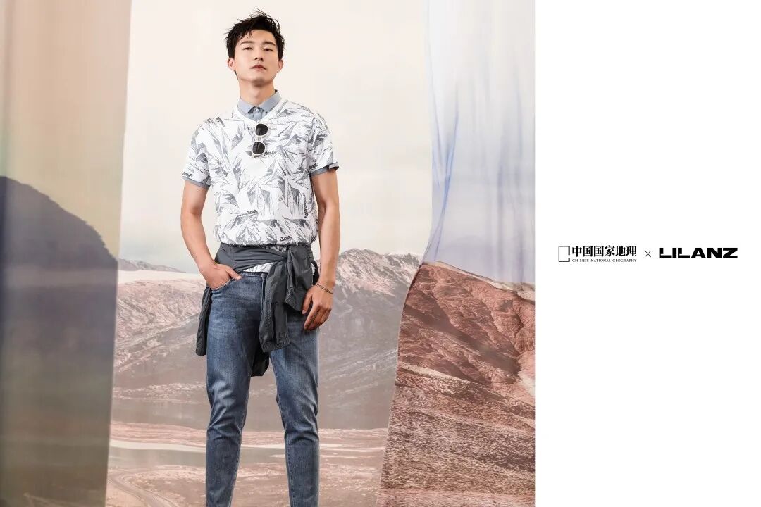 而今,利郎中国×韩寒×中国国家地理杂志的多方联手;更深层次地向世界