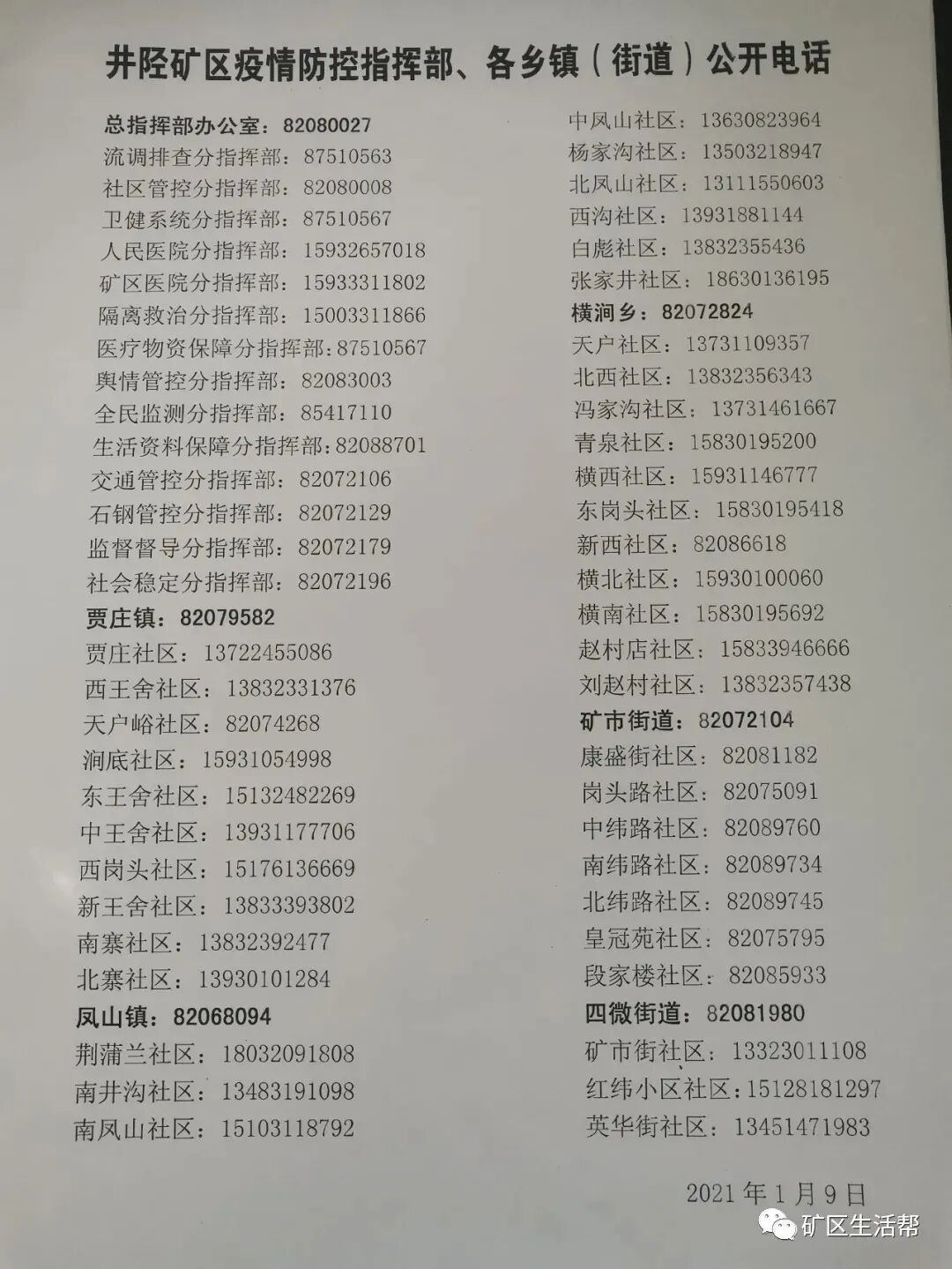 井陉、矿区能不能进？高速能不能上？附重要电话→