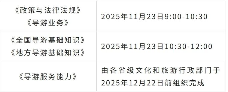 2025全国导游证报考季开启！速来围观报名指南!