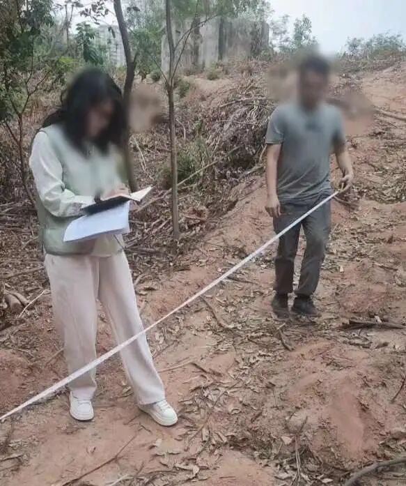 现场勘察实地丈量