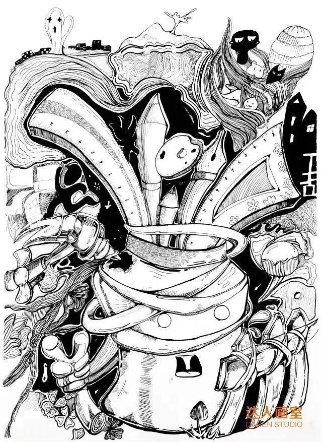 给我五分钟让你的黑白装饰画拿高分