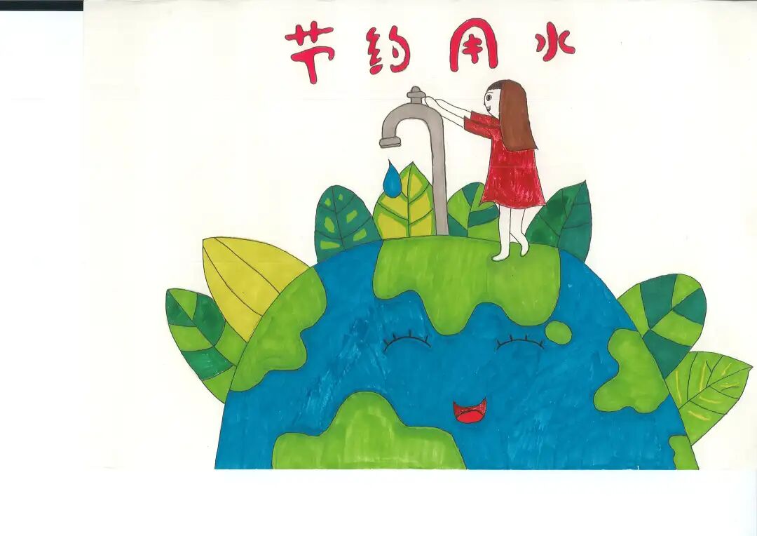 世界水日节约用水保护环境绘画模板素材手抄报参考最全版来啦