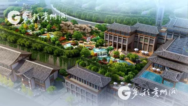 沿河计划总投资976亿元的温泉城即将投入使用