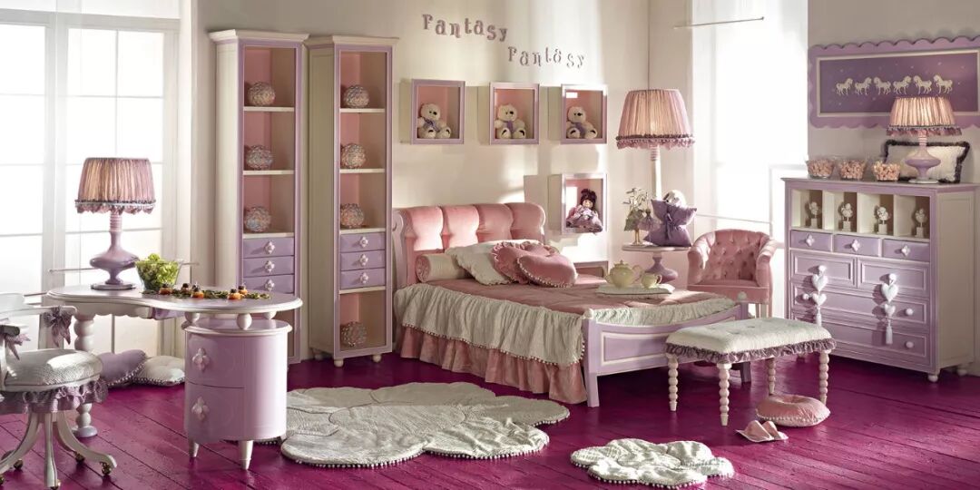 这般梦幻的童话世界不仅小宝贝喜欢，连大老爷们都心动不已呀！